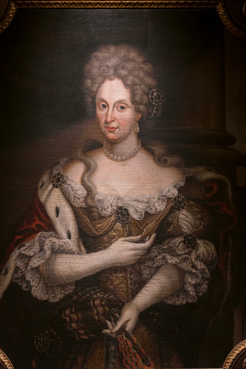 Porträtt av Dorotea Sofia av Neoburg av Unknown artist