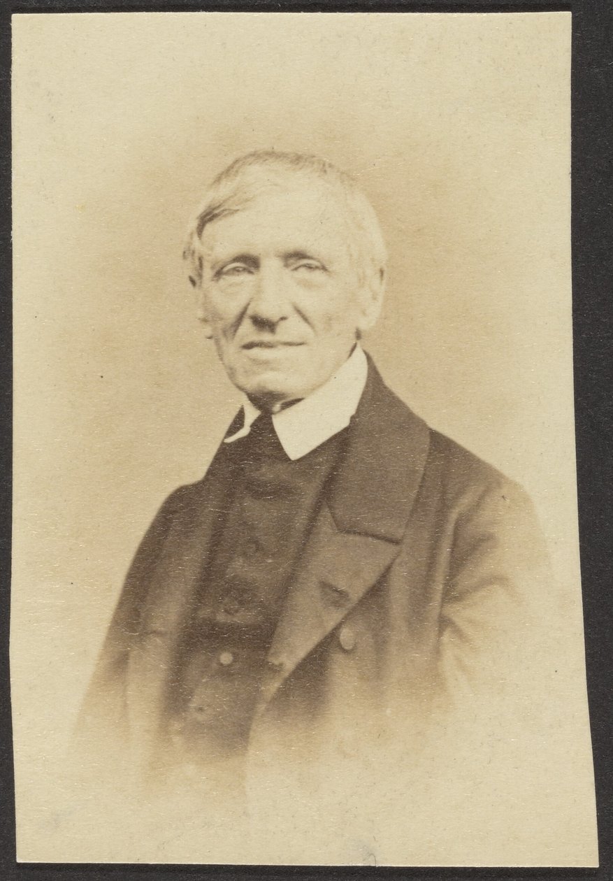 Porträtt av Dr. Newman av Unknown artist