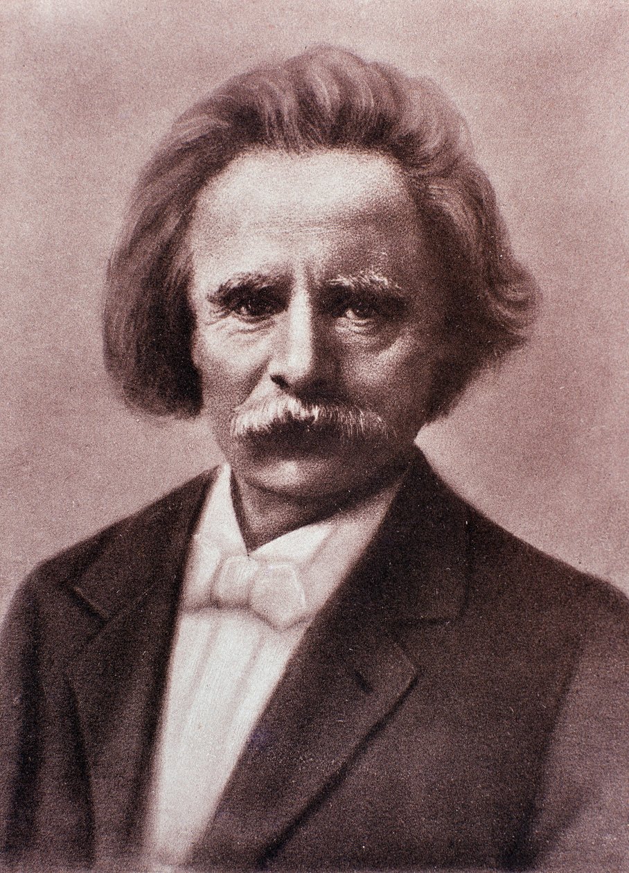 Porträtt av Edvard Grieg (kritteckning) av Unknown artist