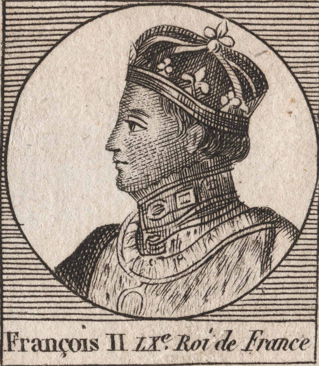 Porträtt av Francois II av Unknown artist