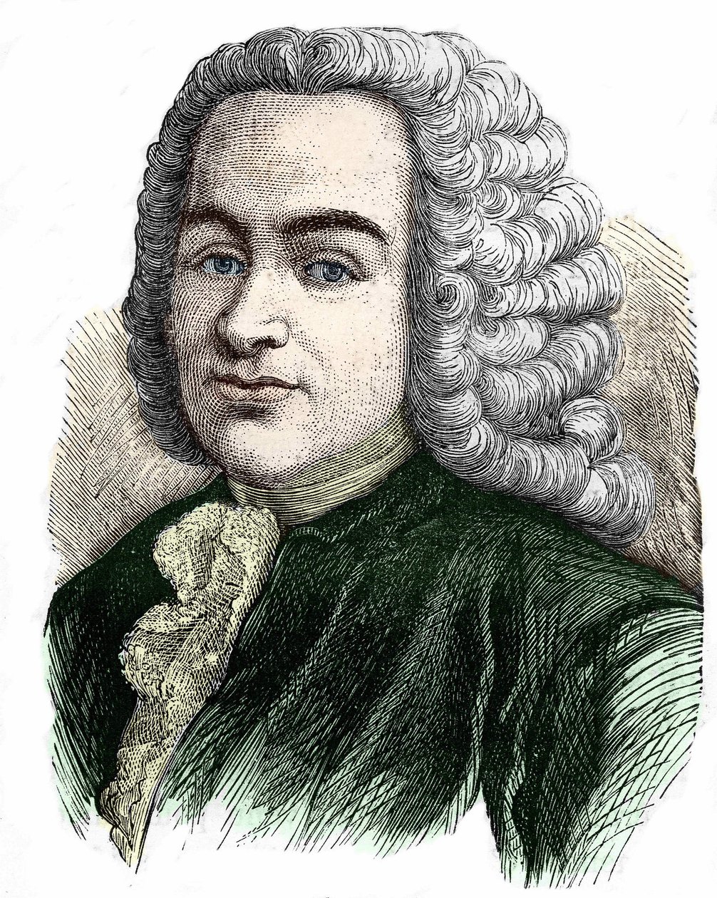 Porträtt av François Quesnay (1694-1774), fransk läkare och ekonom. av Unknown artist