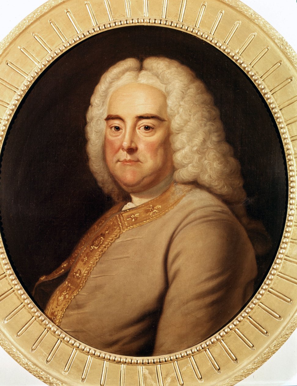 Porträtt av George Frederick Handel (Georg Friedrich Handel av Unknown artist