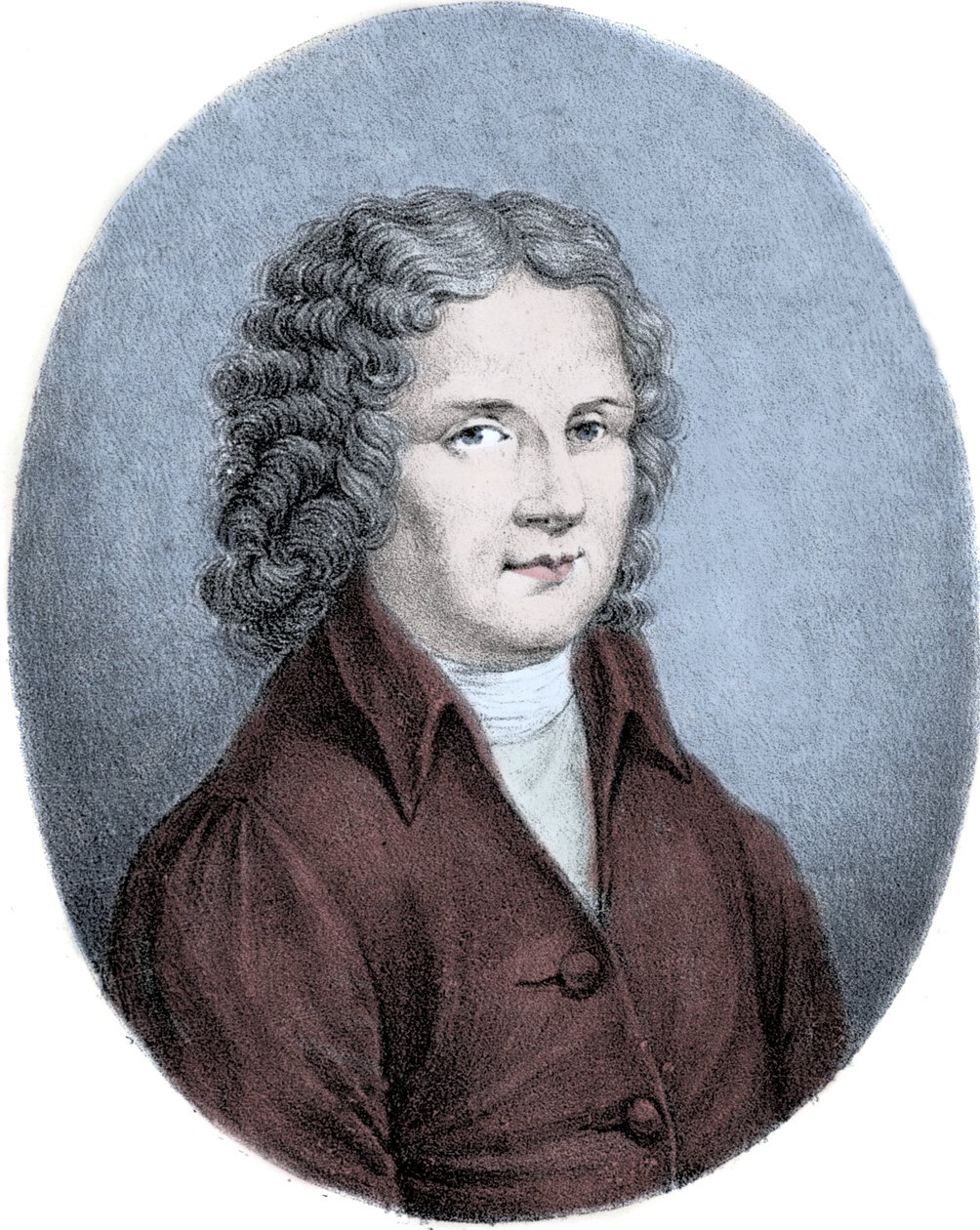 Porträtt av Giuseppe Domenico Scarlatti (1685-1757), italiensk kompositör och cembalo. av Unknown artist