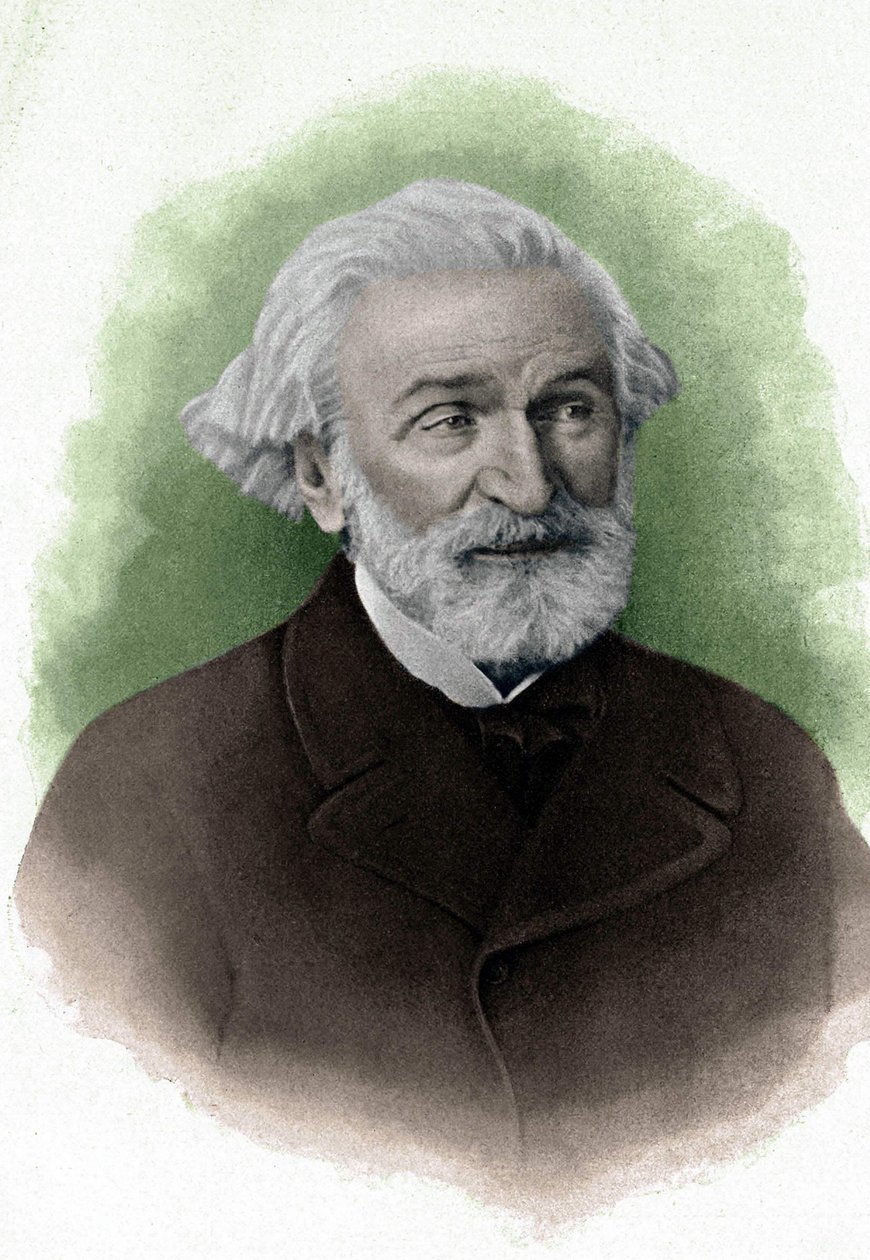 Porträtt av Giuseppe Verdi 1900 av Unknown artist