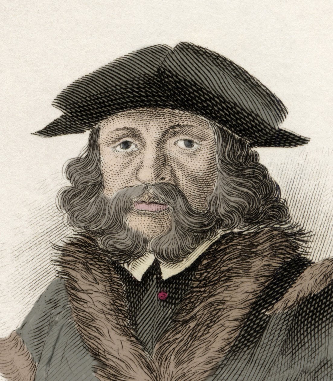Porträtt av Gonzalo Fernandez de Cordoba av Unknown artist