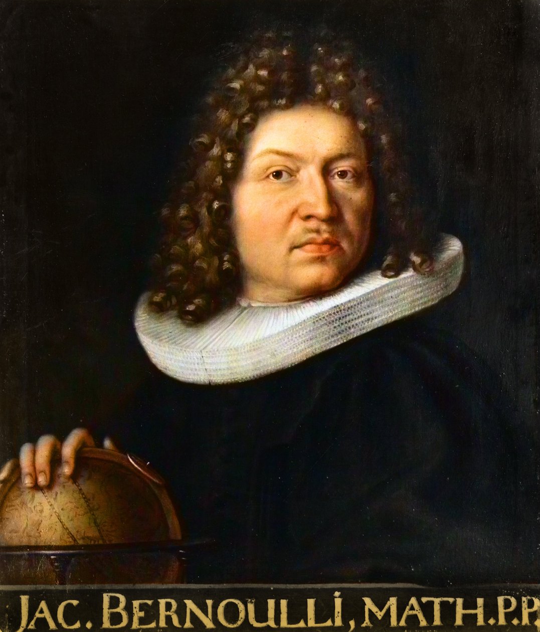 Porträtt av Jacques Bernoulli (1667-1748) - schweizisk matematiker av Unknown artist
