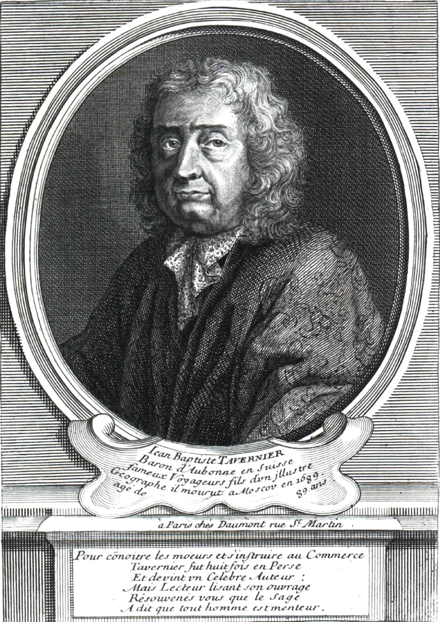 Porträtt av Jean-Baptiste Tavernier (1605-1689) av Unknown artist