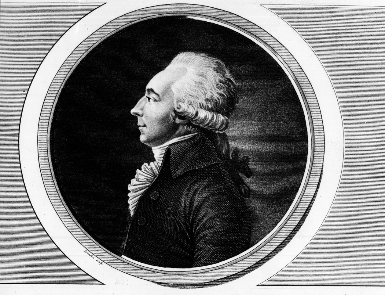 Porträtt av Jean Baptiste Anacharsis Clootz (Jean-Baptiste av Unknown artist