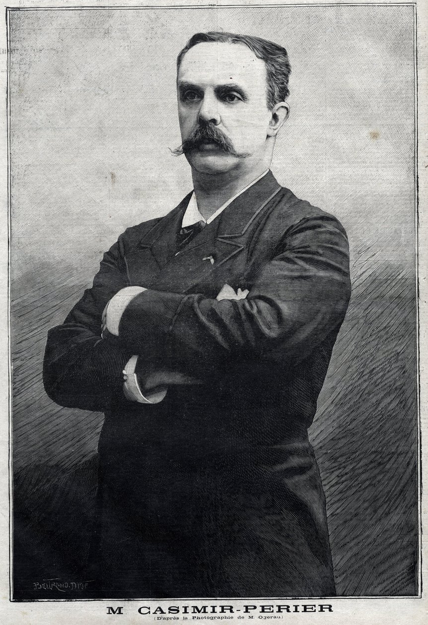 Porträtt av Jean Casimir-Perier (Casimir Perier av Unknown artist