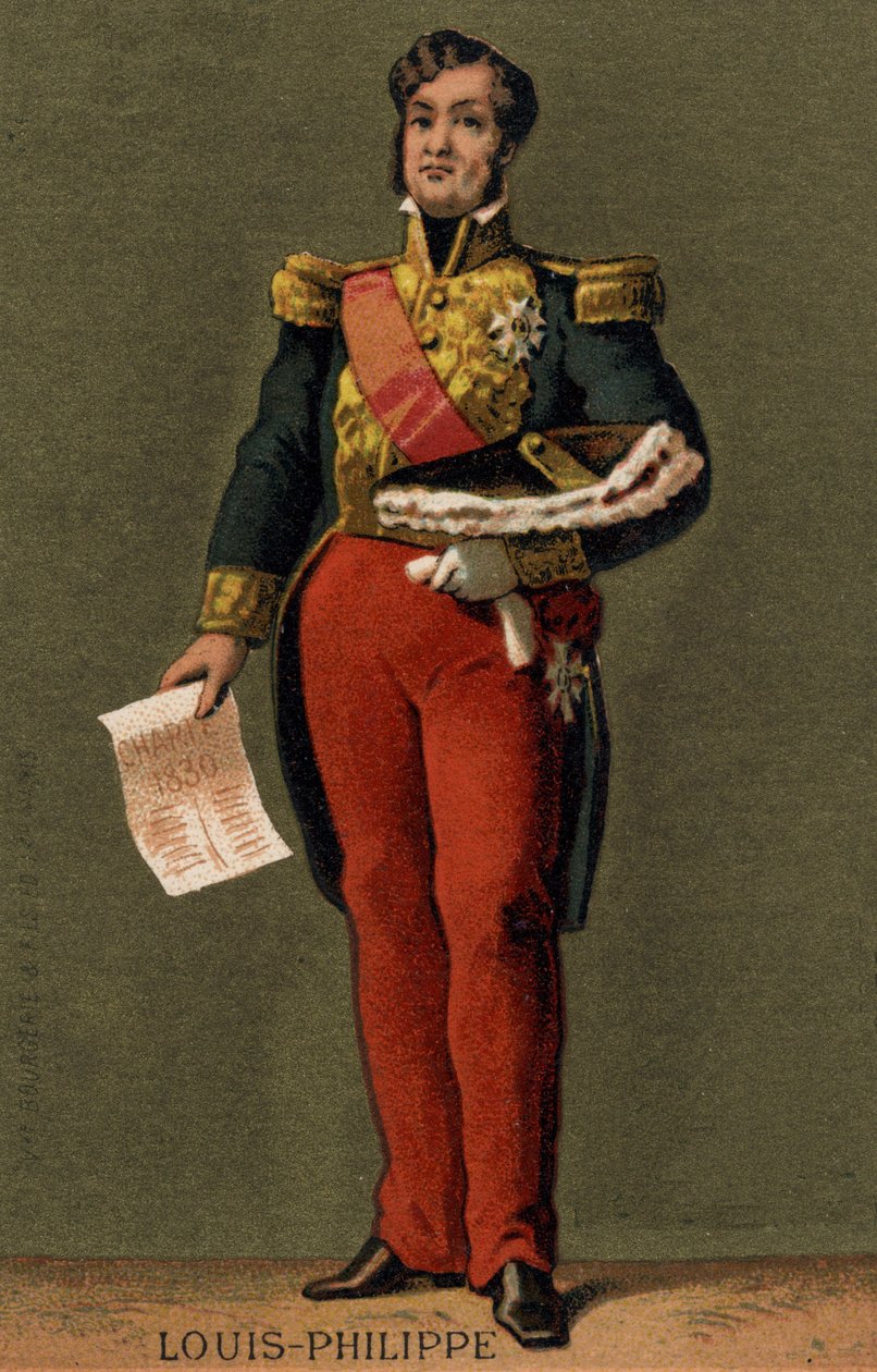 Porträtt av Louis Philippe I (1773 - 1850) av Unknown artist
