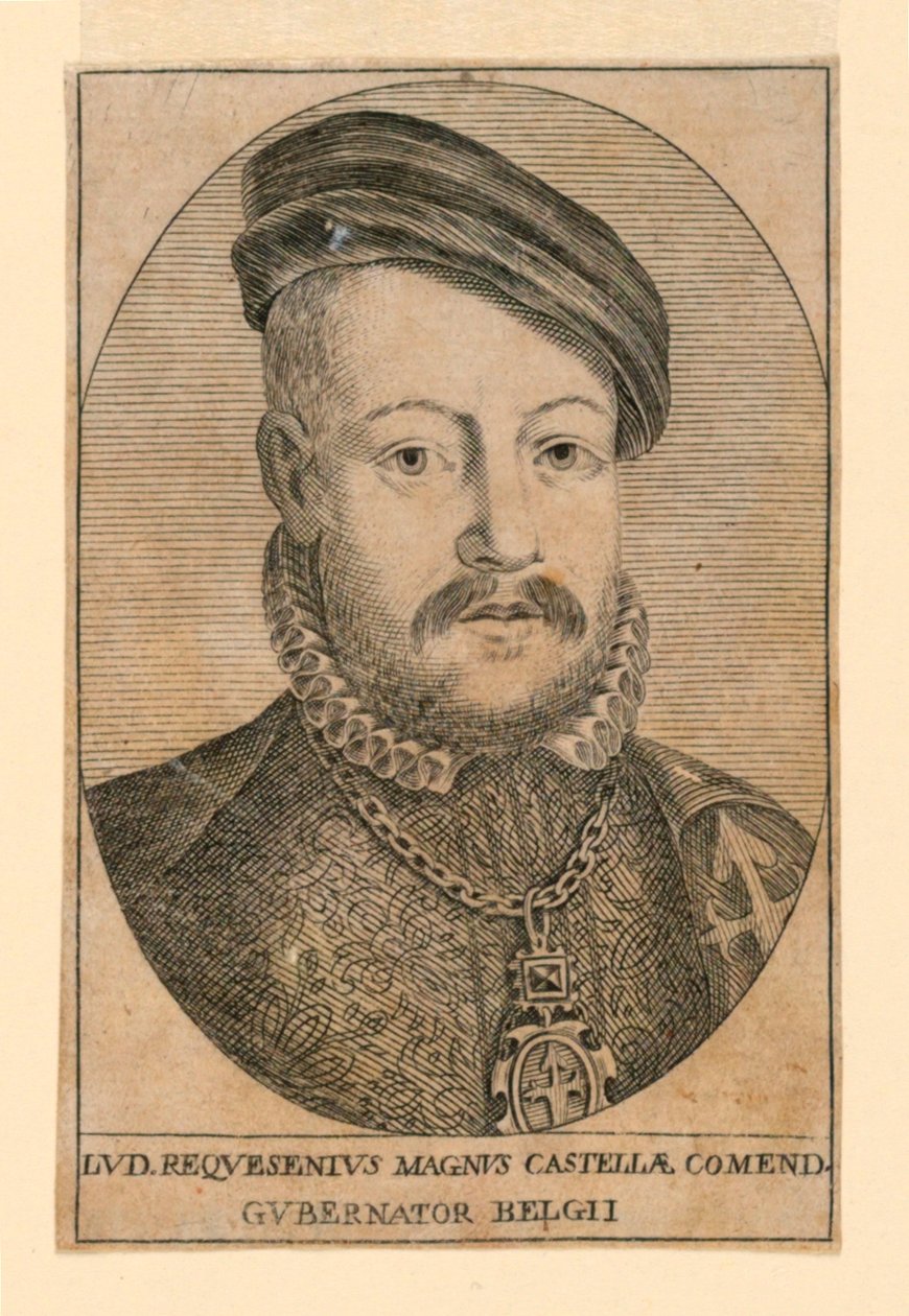 Porträtt av Luis de Requesenius (d. 1576) av Unknown artist