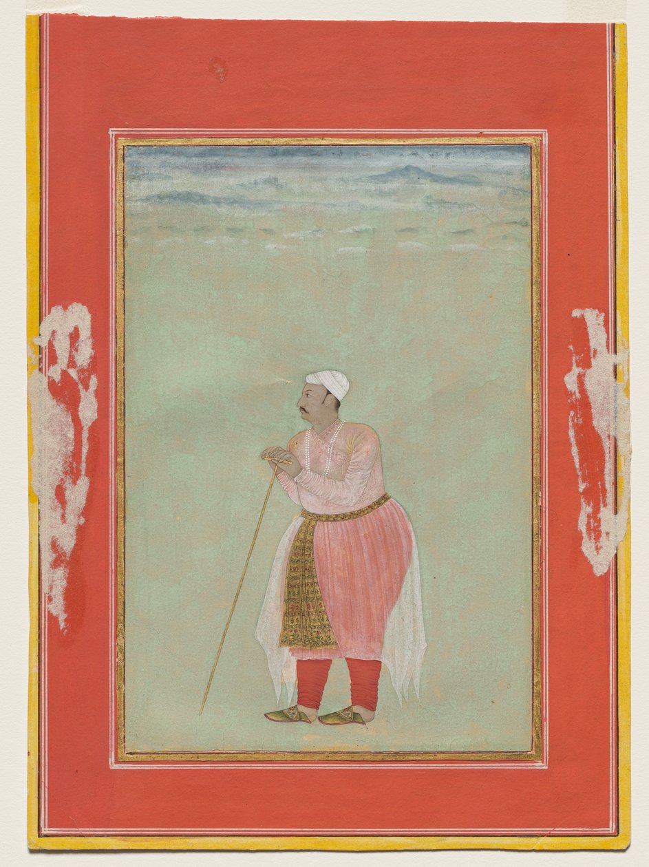 Porträtt av Maharaja Rai Singh av Bikaner (regerade 1574–1612) av Unknown artist