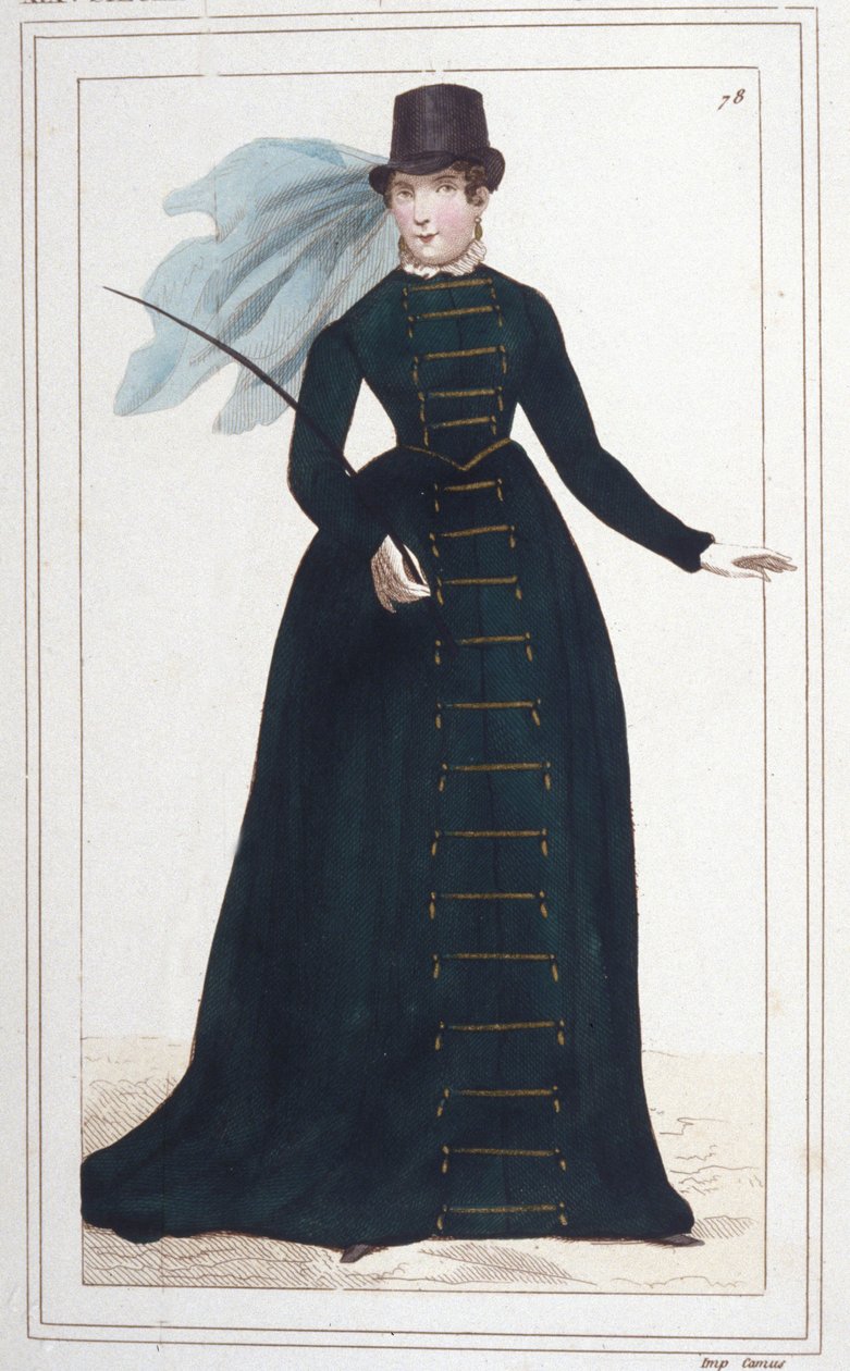 Porträtt av Marie-Paulette kallad Pauline Bonaparte (1780-1825), prinsessan Borghese. Gravyr från 1830 av Unknown artist