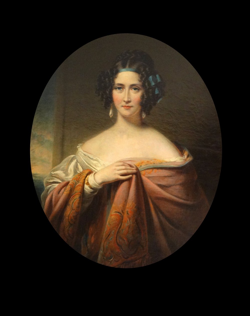 Porträtt av Mary Anne Disraeli av Unknown artist
