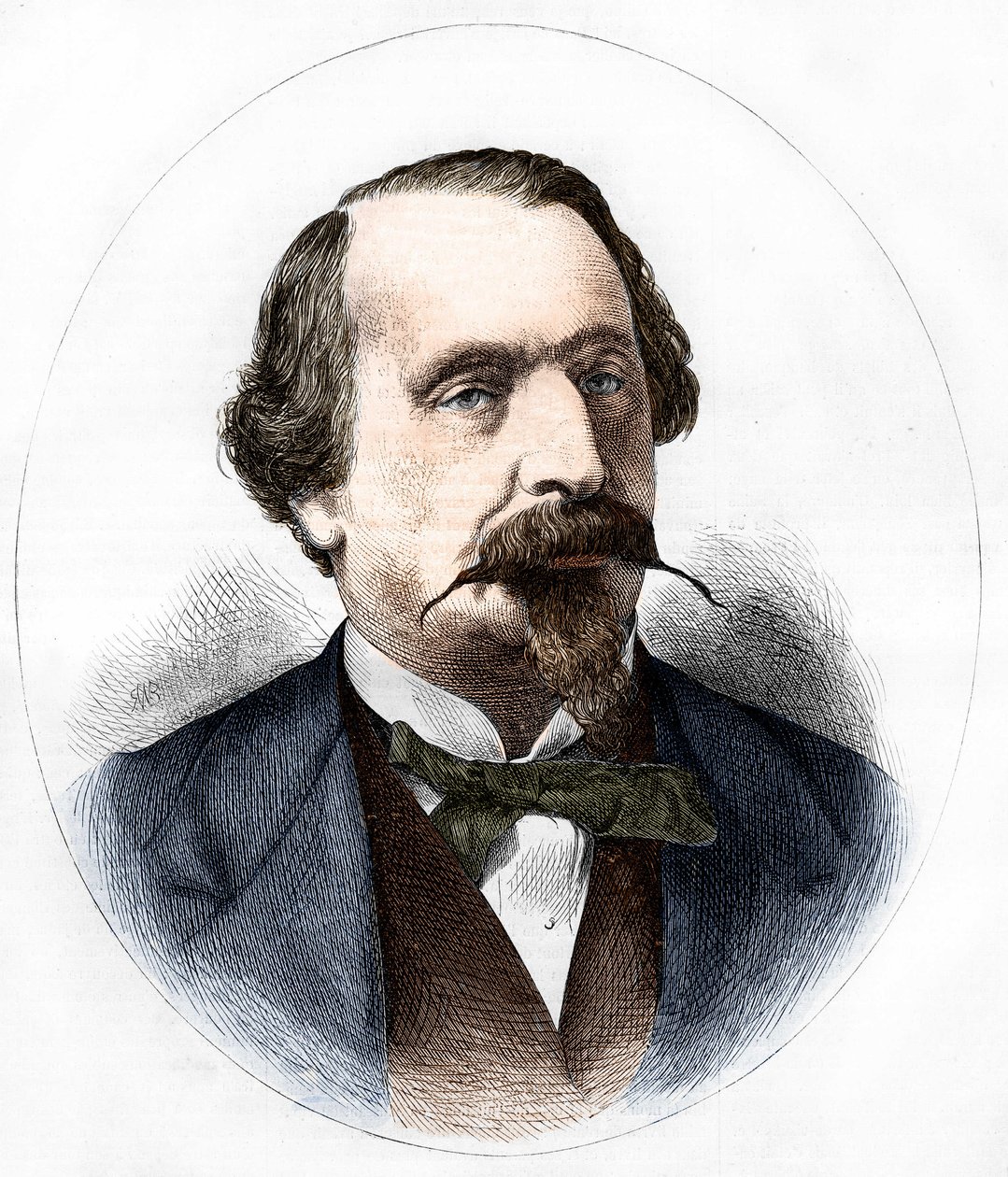 Porträtt av Napoleon III (1808-1873), fransmännens kejsare. av Unknown artist