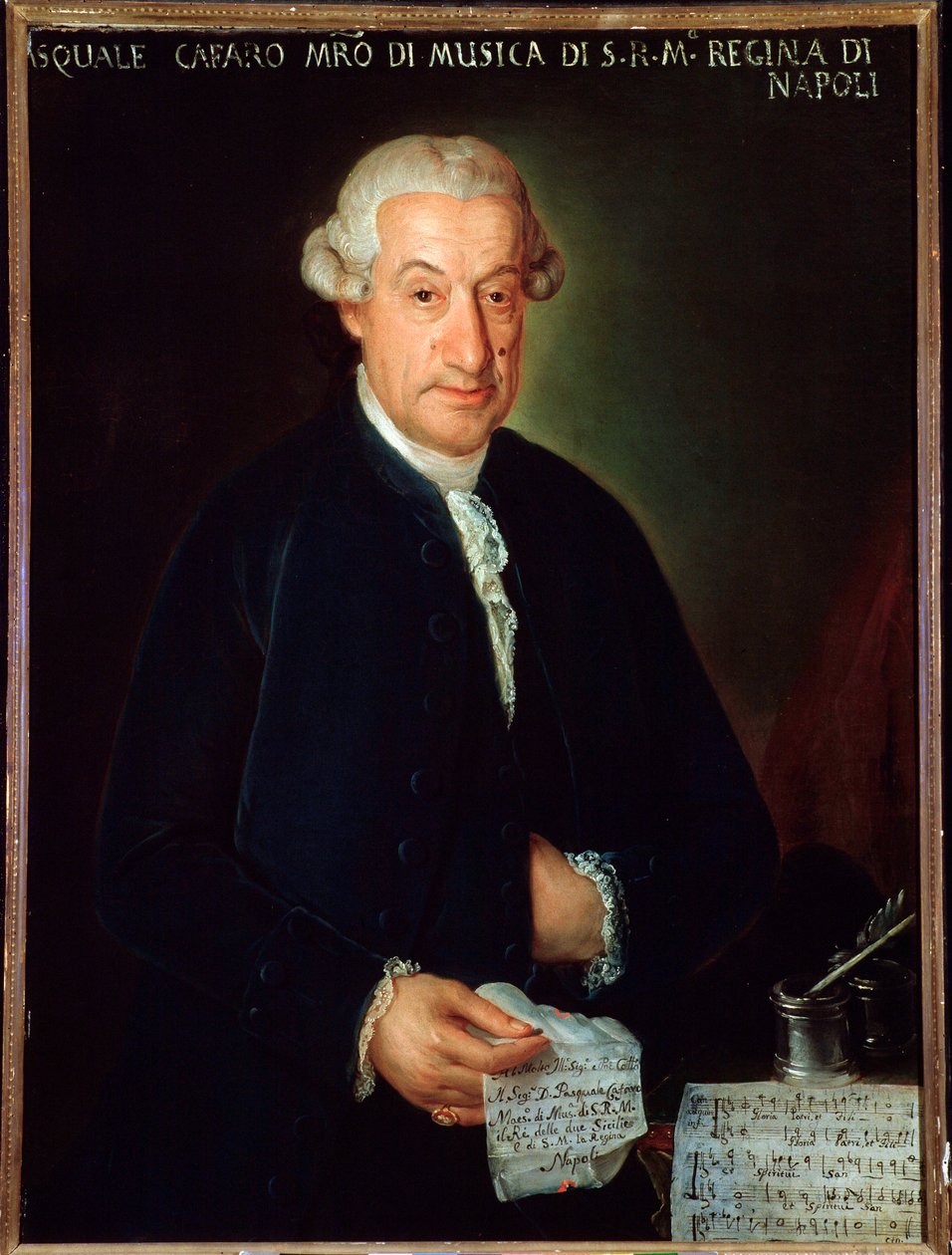 Porträtt av Pasquale Cafaro (målning) av Unknown artist