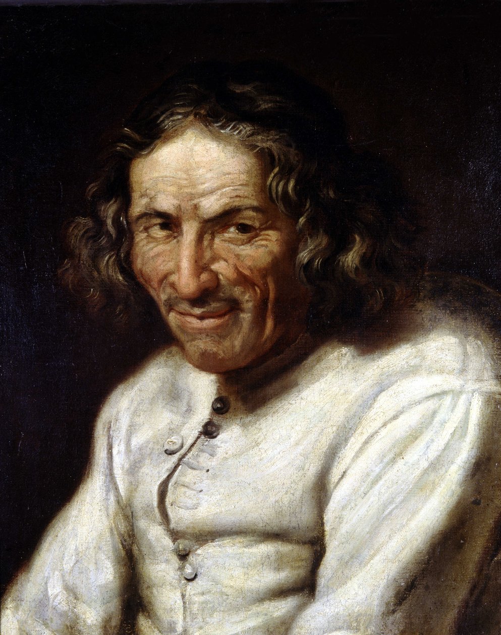 Porträtt av Paul Scarron (1610 - 1660), författare - Olja på duk, Musee de Tessee, Le Mans av Unknown artist