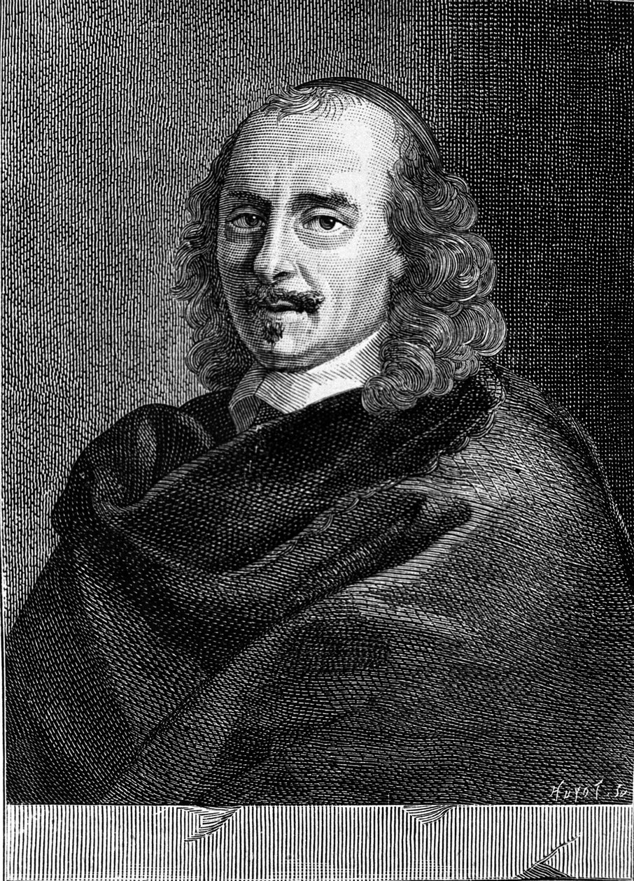 Porträtt av Pierre Corneille (1606 - 1684). av Unknown artist