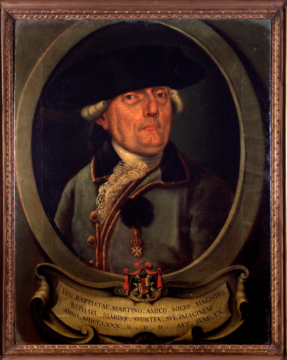Porträtt av Raffaele Riario Sforza, italiensk adelsman (målning av Unknown artist
