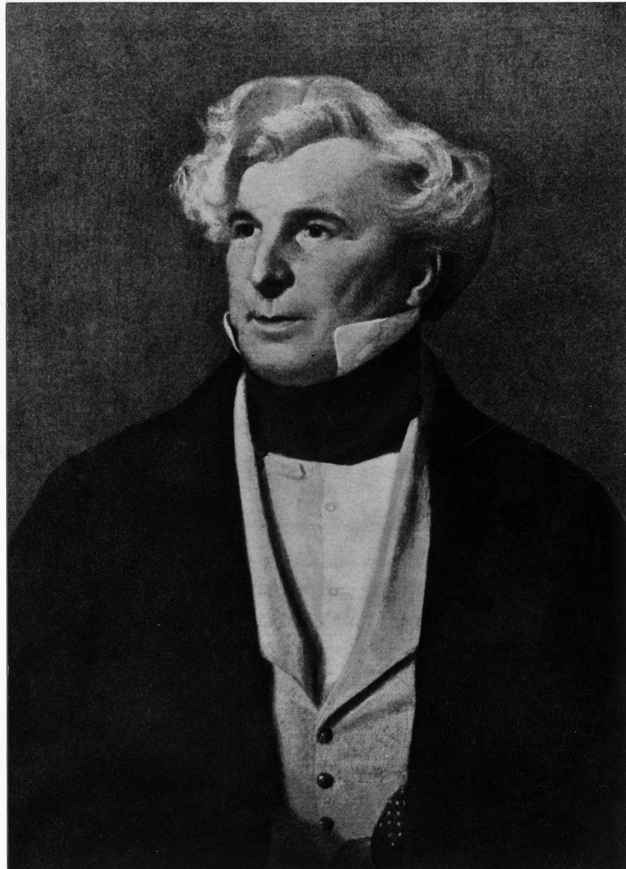 Porträtt av Sir James Clark Ross (1800-1862), brittisk navigatör och upptäcktsresande. av Unknown artist