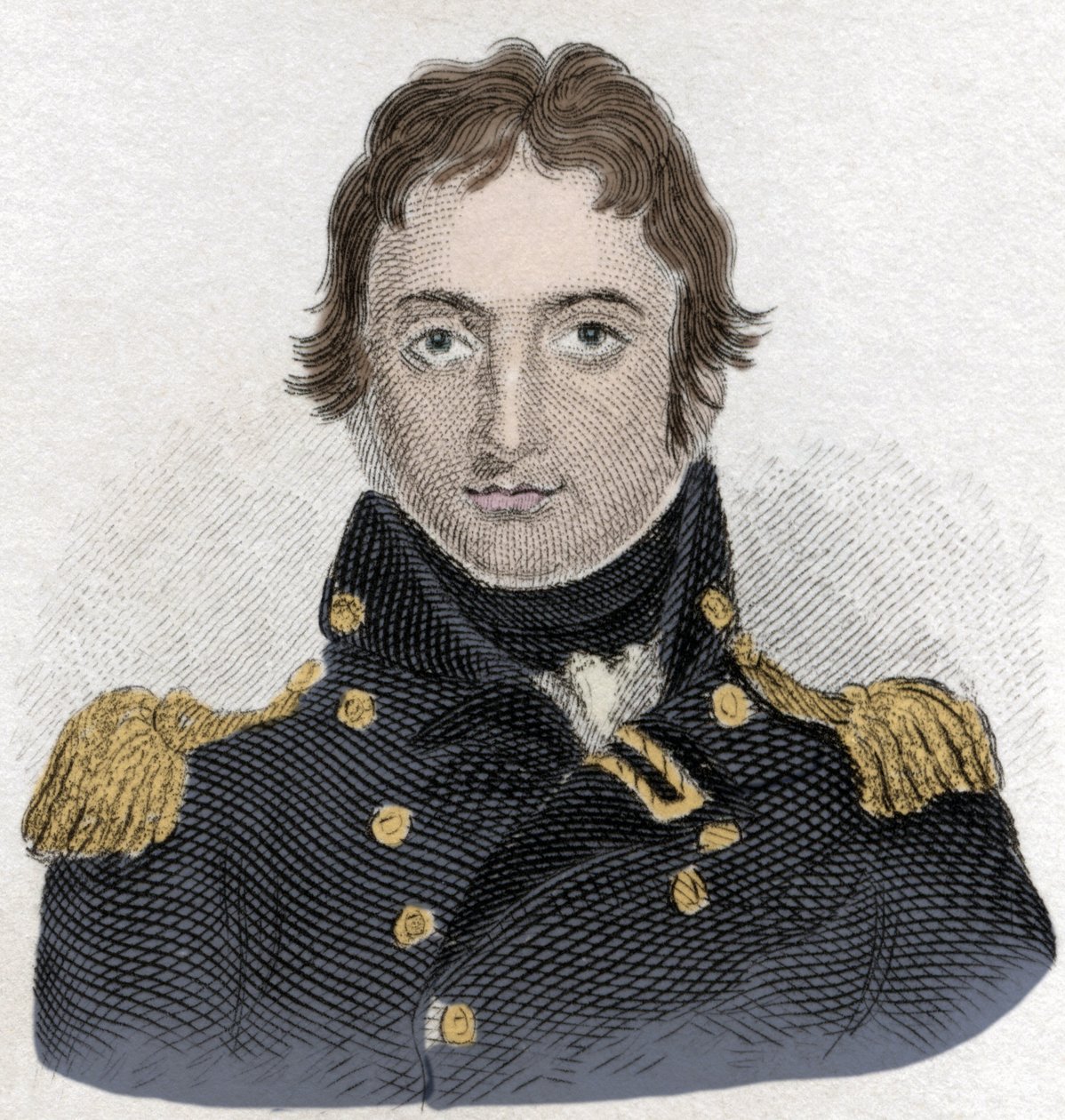 Porträtt av Sir John Moore (1761-1809), skotsk general. av Unknown artist