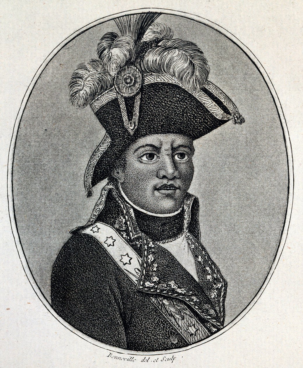Porträtt av Toussaint Louverture (Toussaint-Louverture av Unknown artist