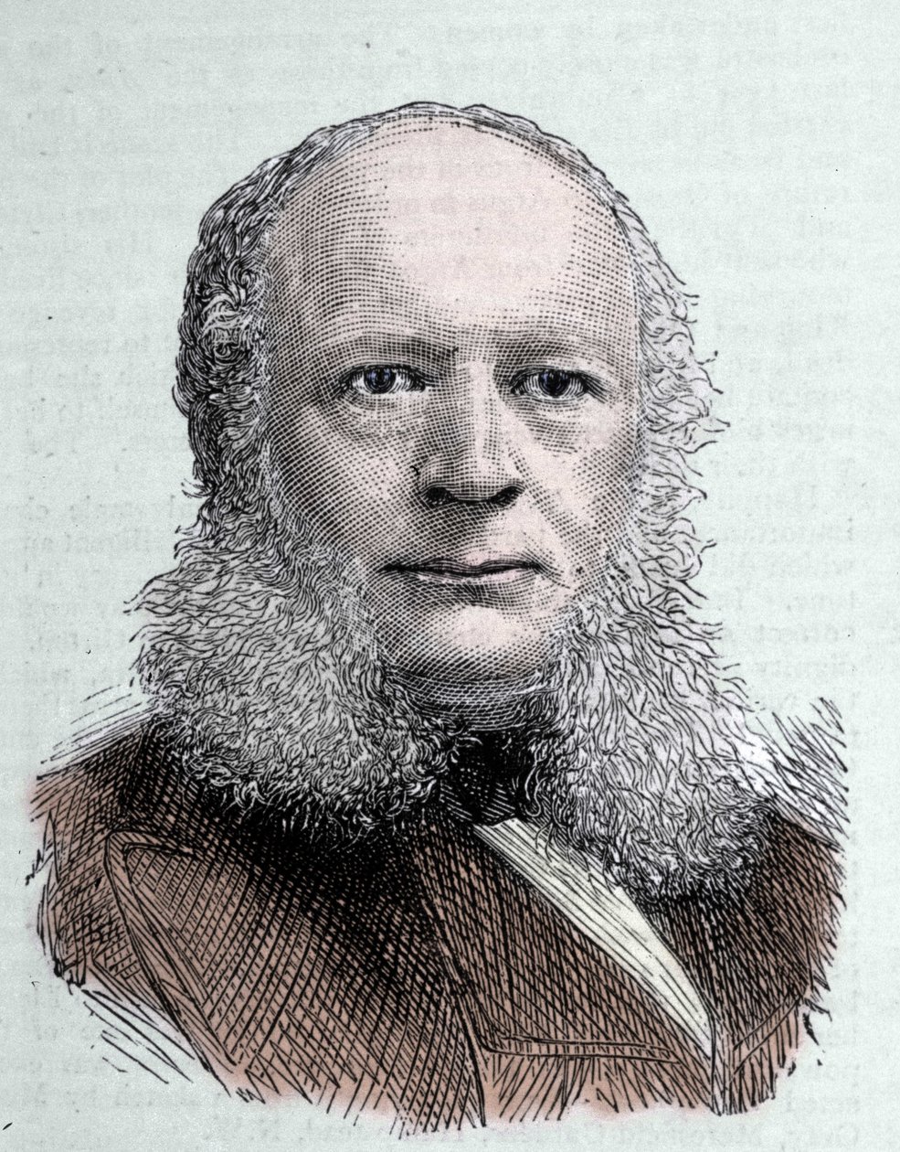 Porträtt av Werner von Siemens (1816-1892), tysk ingenjör och industriman. av Unknown artist