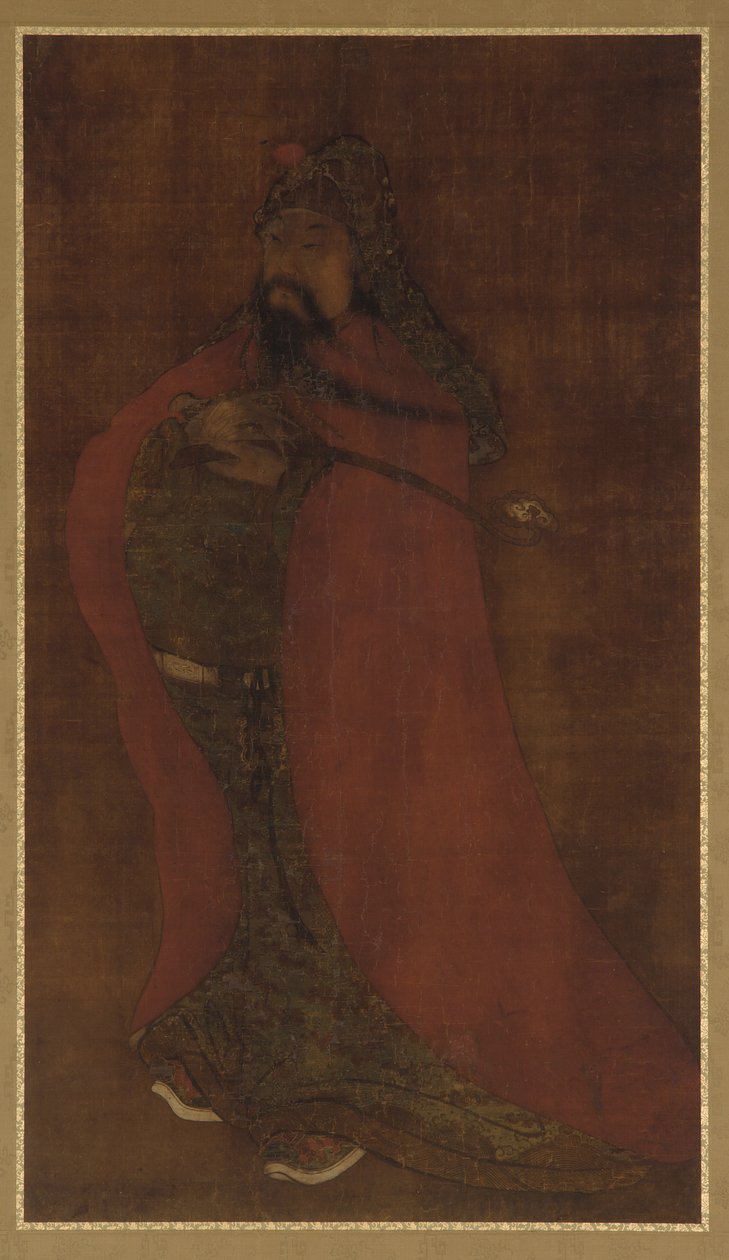 Porträtt av en Han-kejsare av Unknown artist