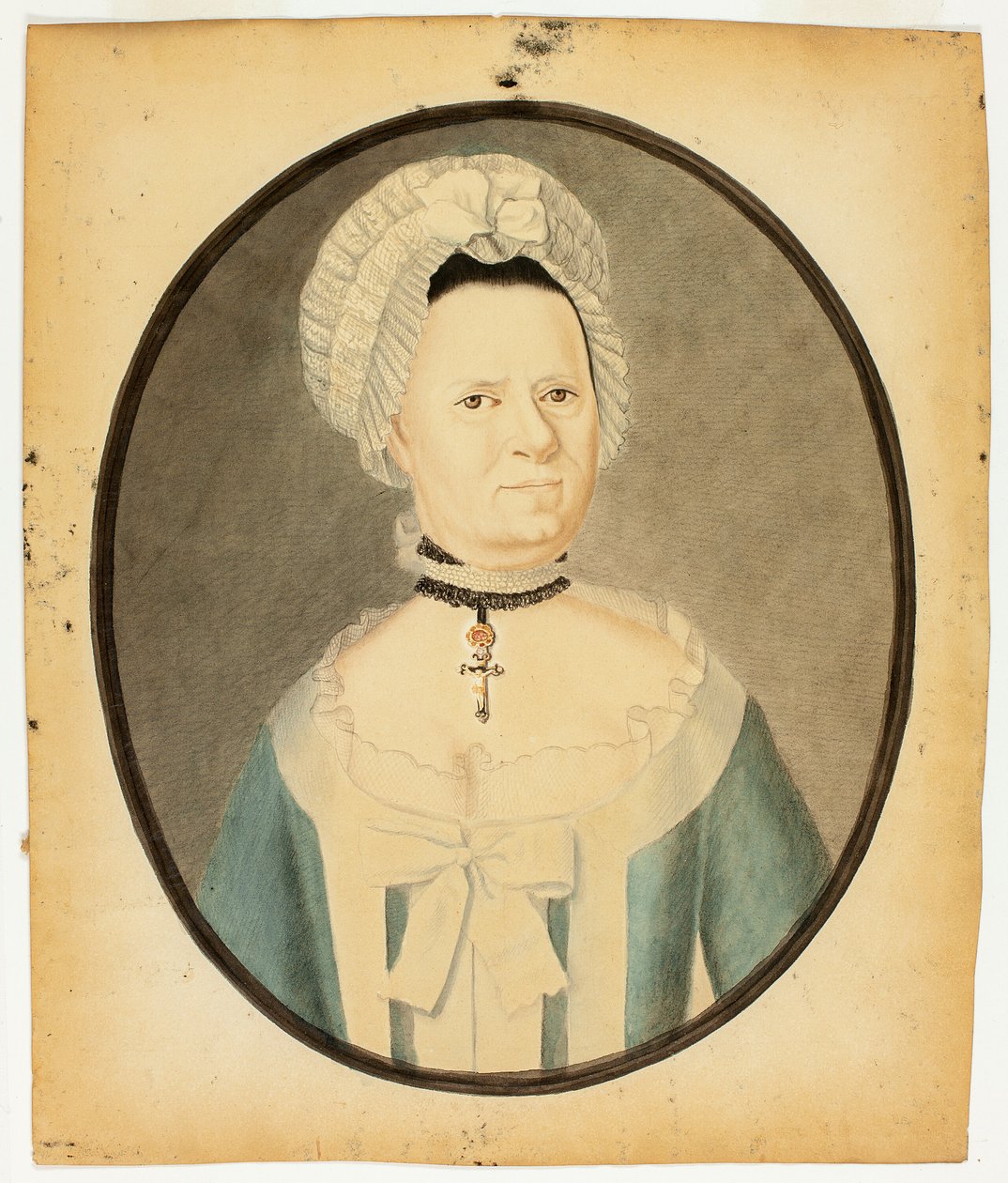 Porträtt av en kvinna av Unknown artist