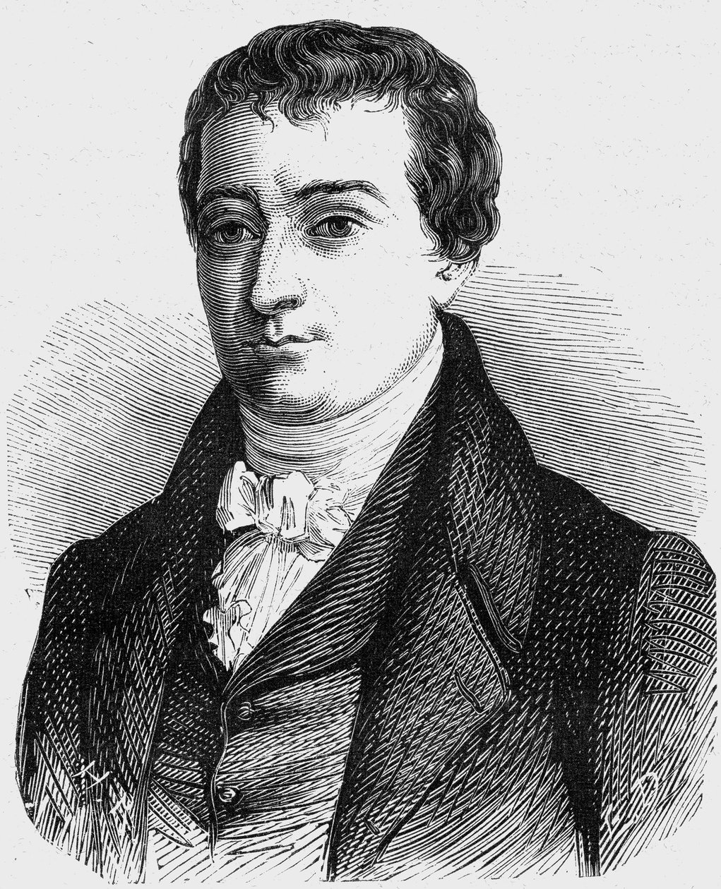 Porträtt av den engelske fysikern och kemisten William Hyde Wollaston av Unknown artist