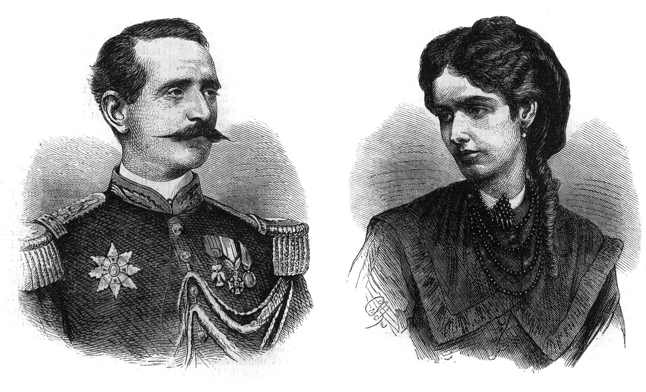 Porträtt av Prins Felix Salm-Salm (Salm Salm av Unknown artist