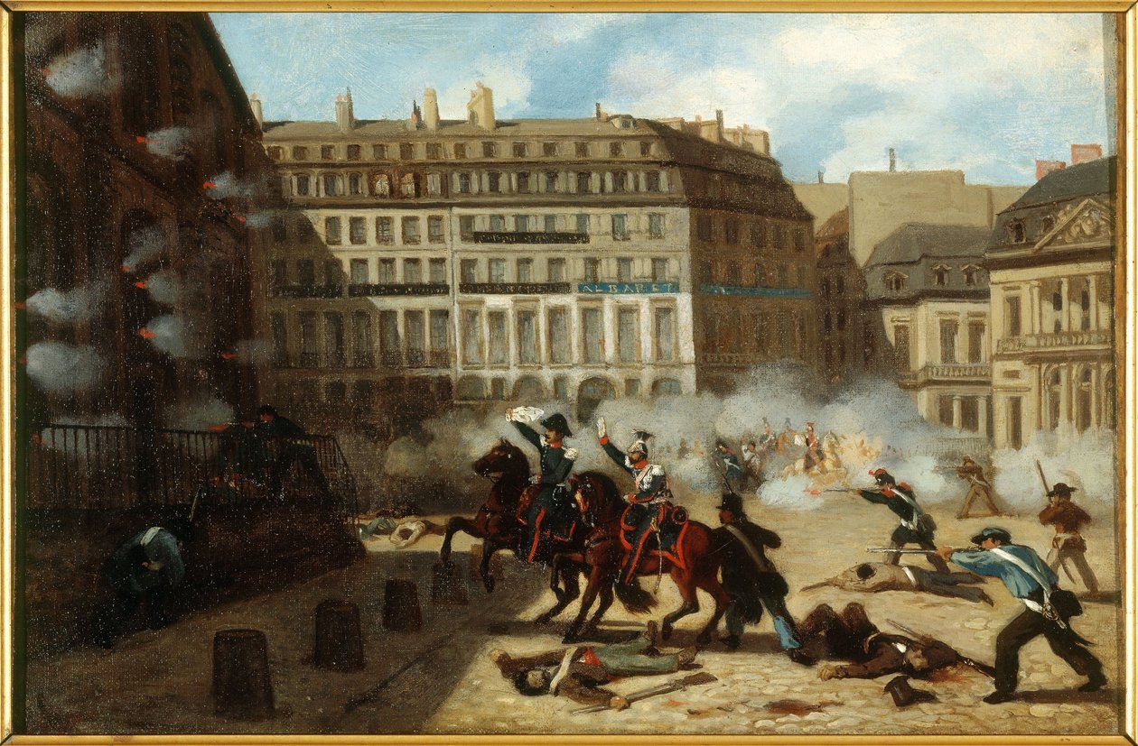 Vattentornets inlopp, Place du Palais-Royal, 24 februari av Unknown artist
