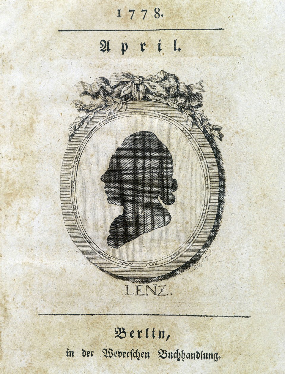 Lenz profil av Unknown artist