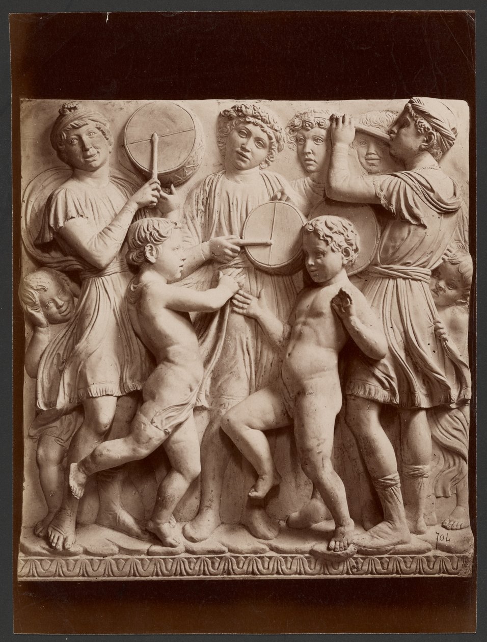 [Putti av Luca della Robbia] av Unknown artist