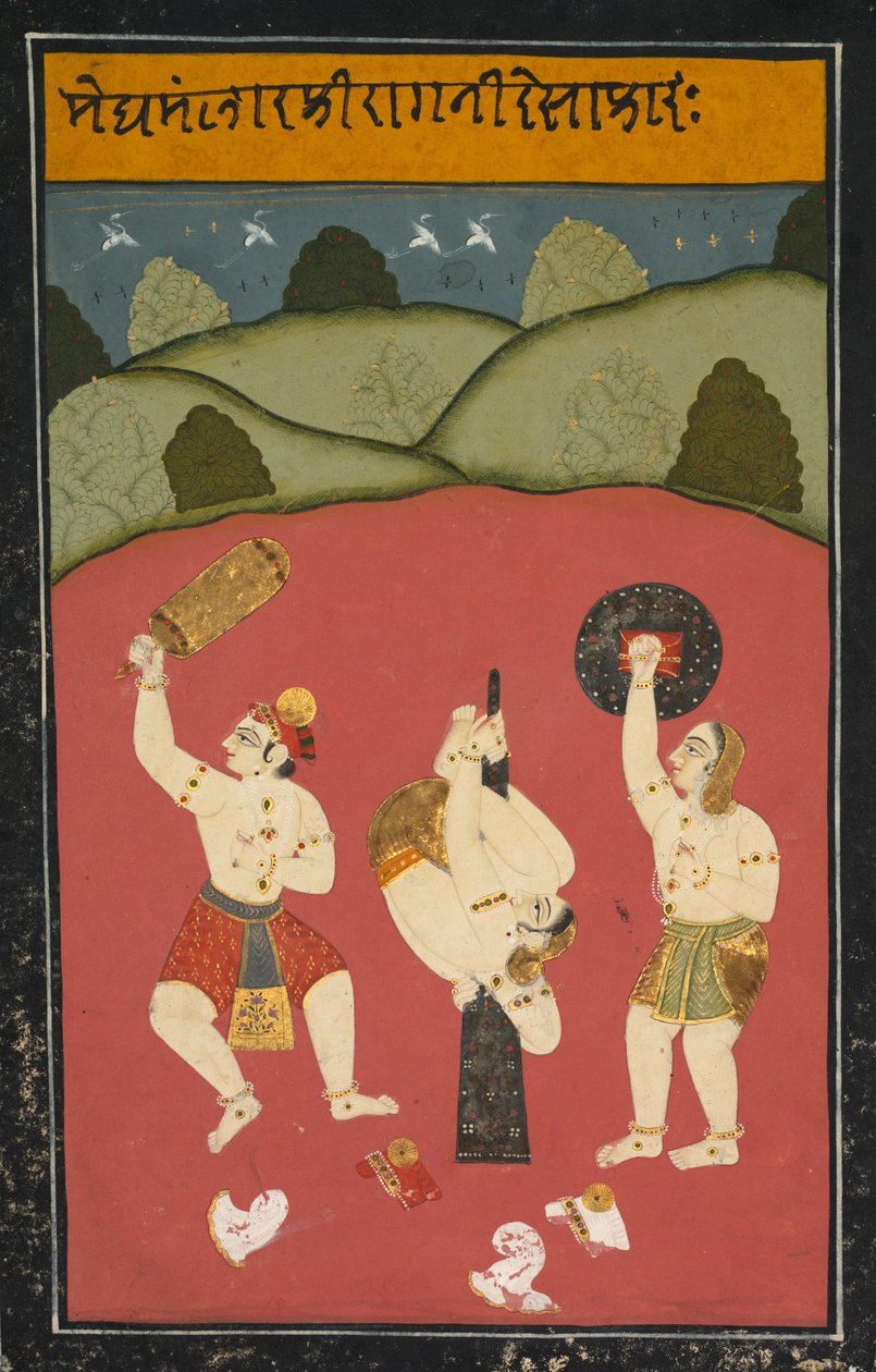 Ragini Desakh från Megamalhar av Unknown artist