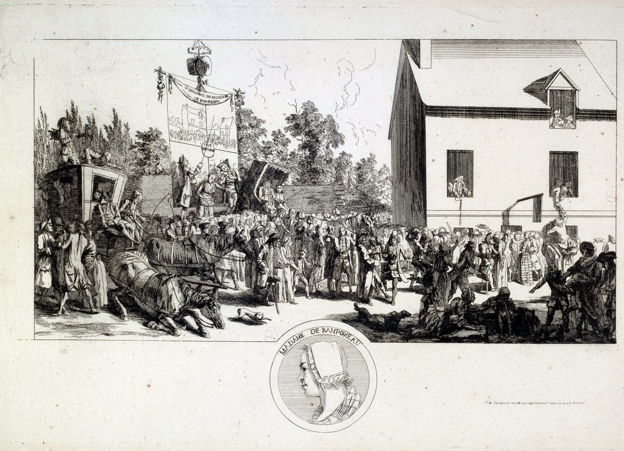 Ramponaux taverna Denna populära kabaré grundades av Jean Ramponaux (Ramponneau eller Ramponeau av Unknown artist