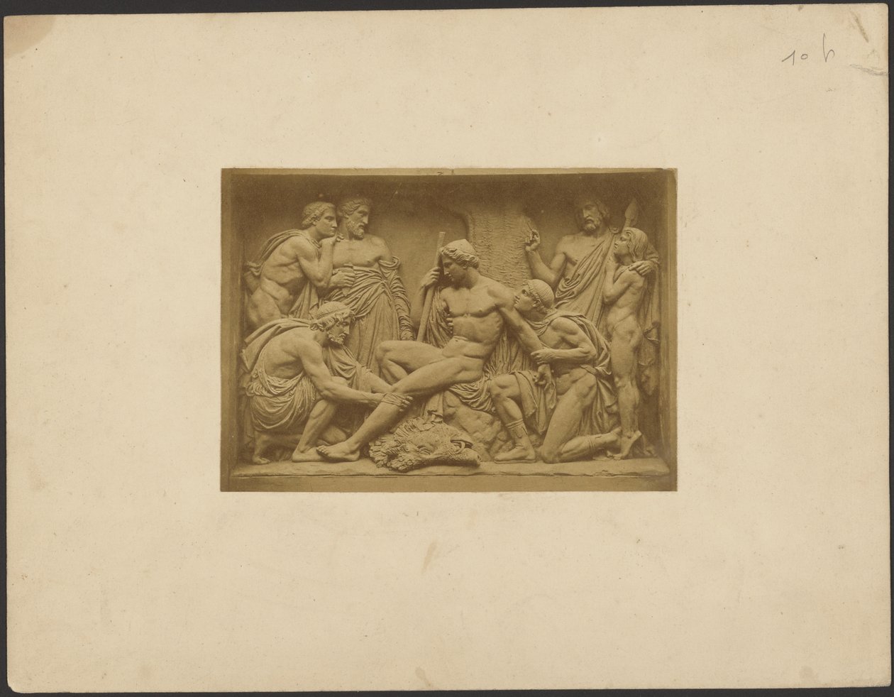 [Reliefskulptur] av Unknown artist