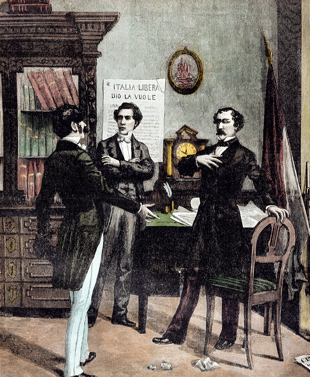 Risorgimento: The Five Days of Milan (Cinque giornate di Milano) (18-22 mars 1848): detta är ett av de första avsnitten av revolutionerna 1848 (en del av det första italienska frihetskriget) som såg uppkomsten av Milaneserna befolkningsupprorande mot av Unknown artist