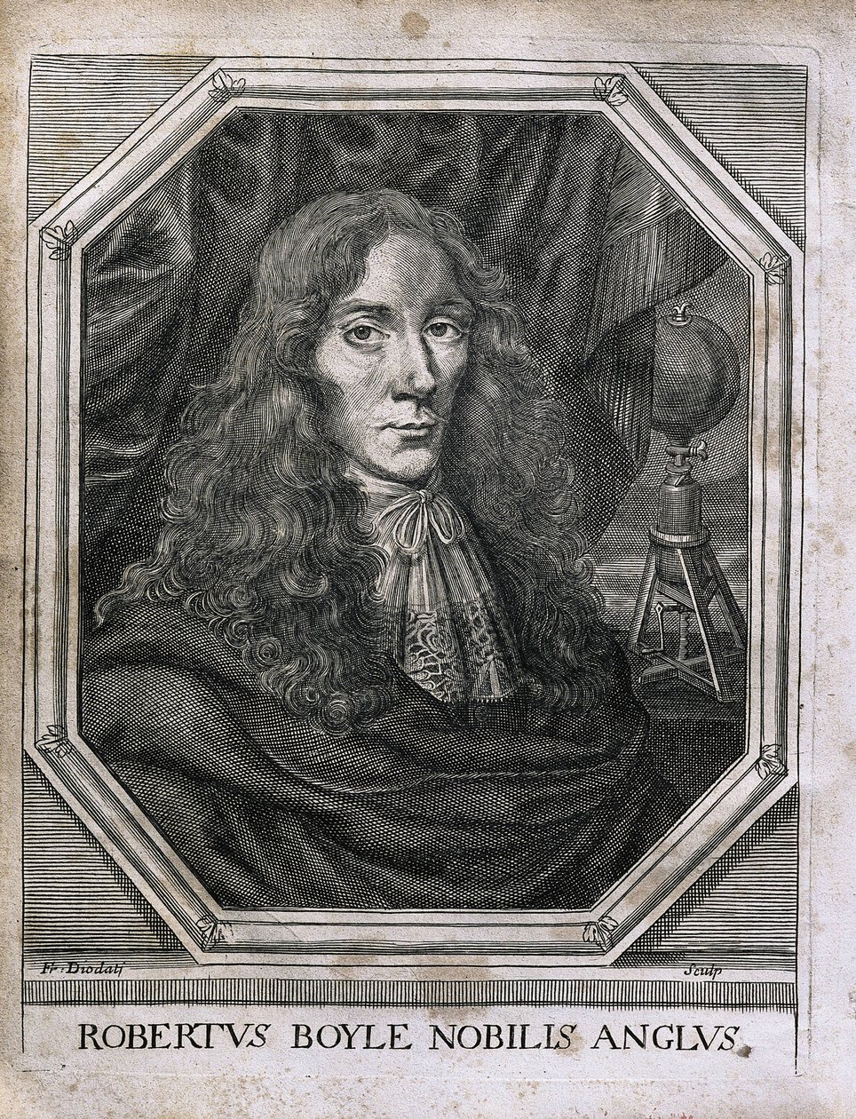 Robert Boyle av Unknown artist