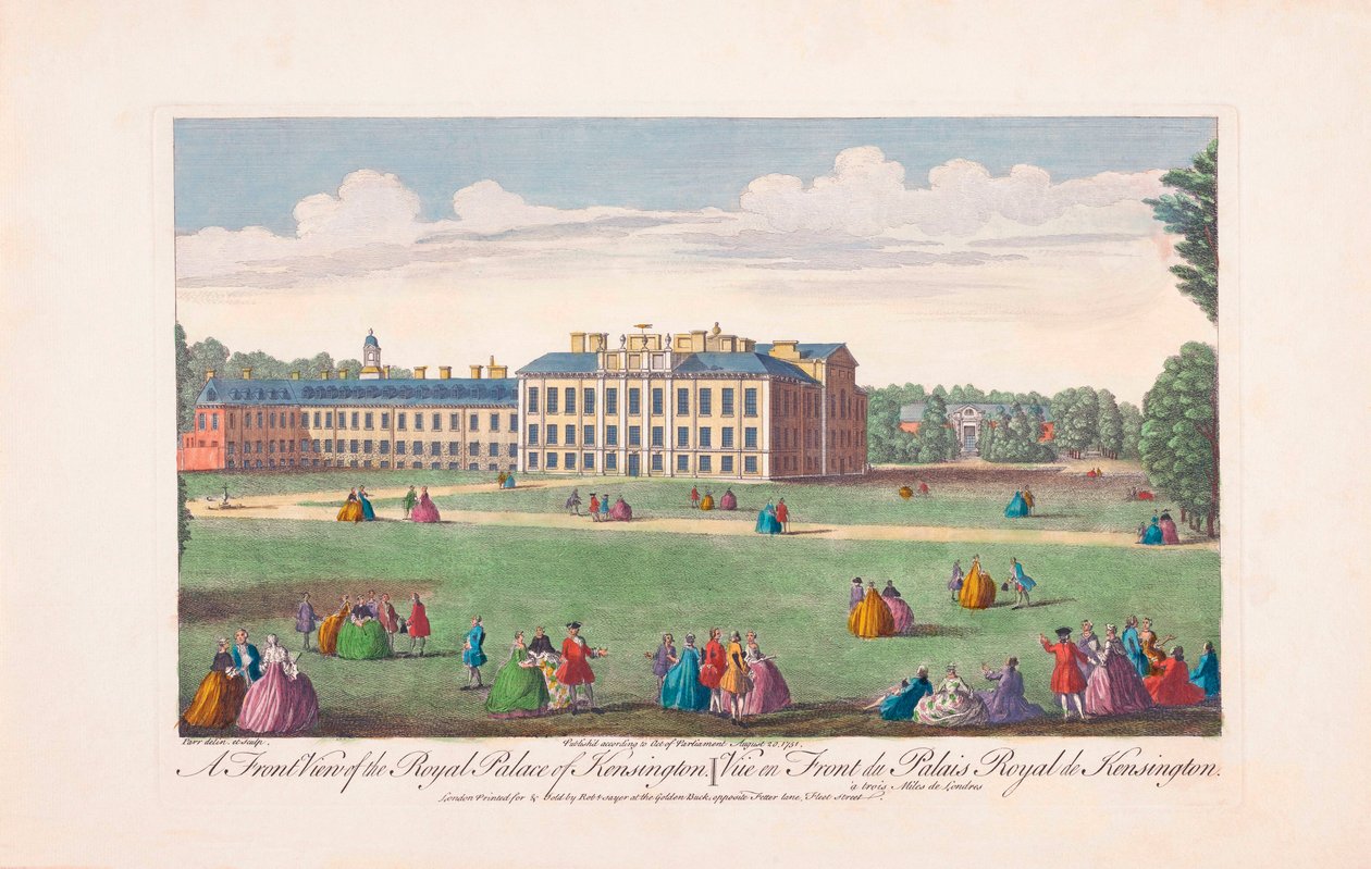 Royal Palace of Kensington på 1700-talet av Unknown artist