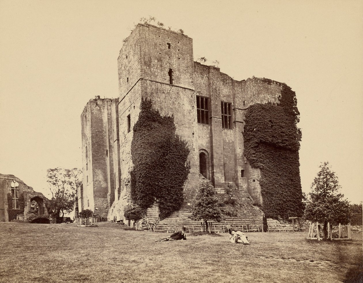 [Ruinerna av Kenilworth Castle] av Unknown artist