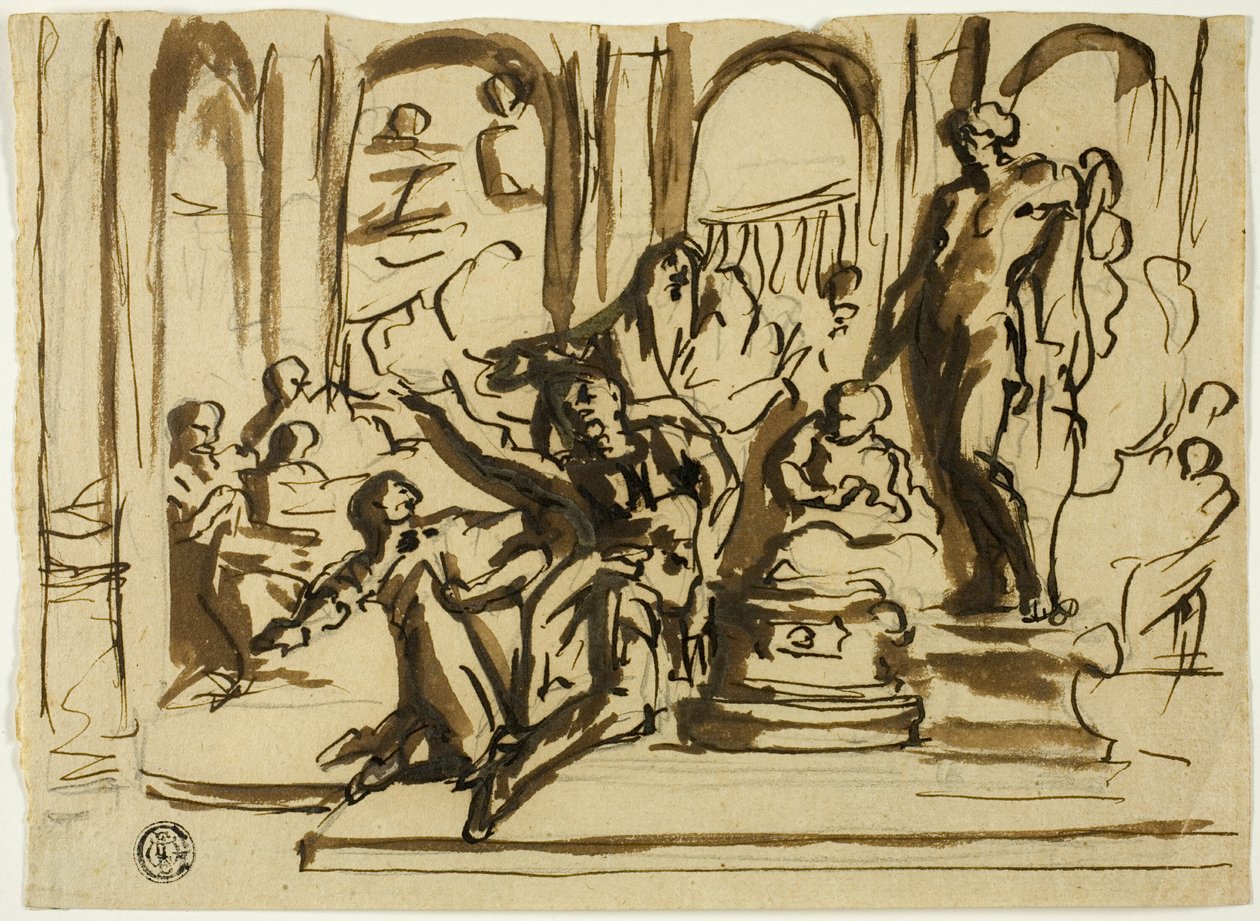 Offerscen av Unknown artist