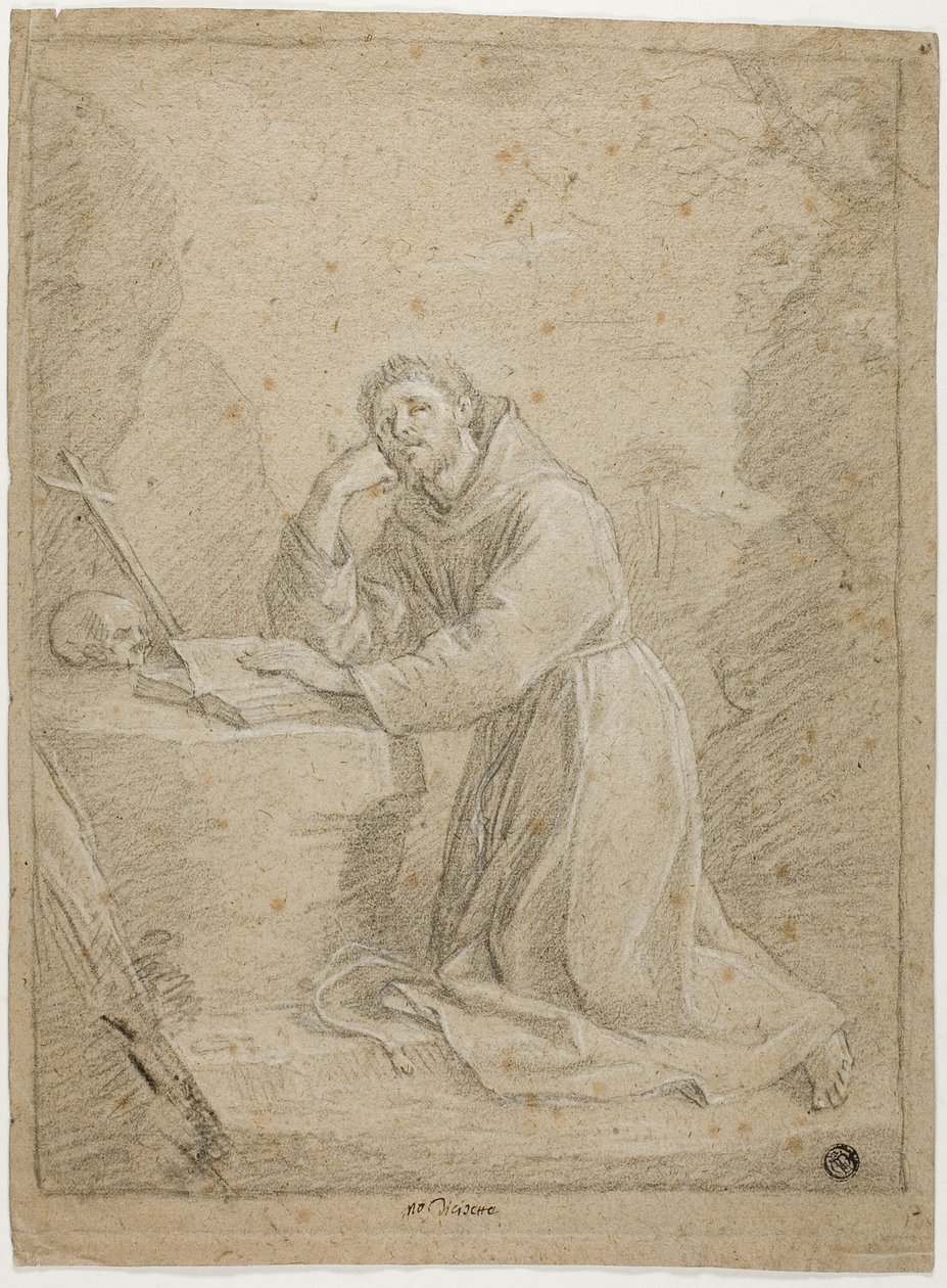 Den helige Franciskus av Assisi av Unknown artist