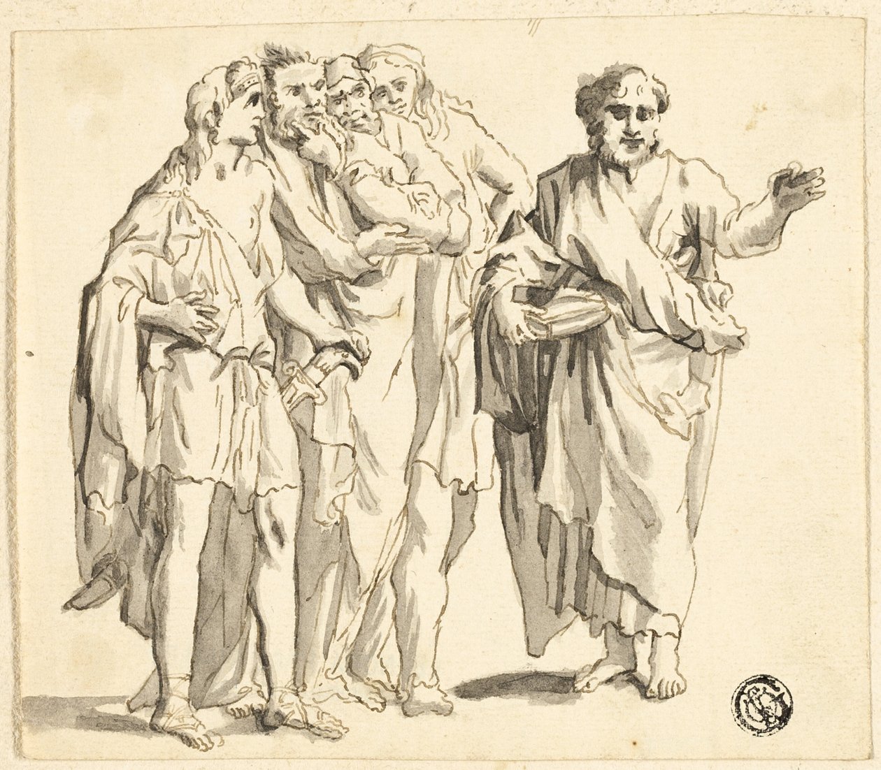 Sankt Paulus predikar av Unknown artist