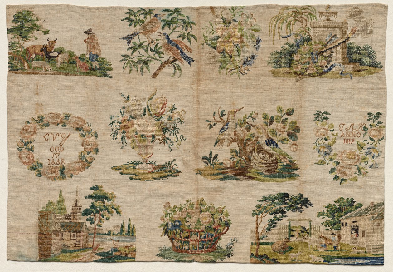 Sampler Fragment av Unknown artist