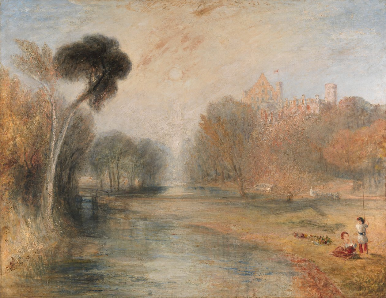 Schloss Rosenau, Coburg av Unknown artist