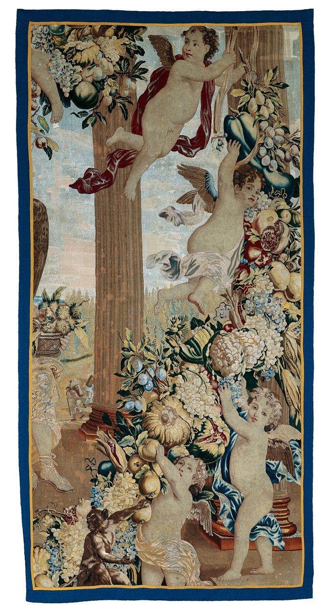 September och oktober från årets tolv månader (Fragment) av Unknown artist