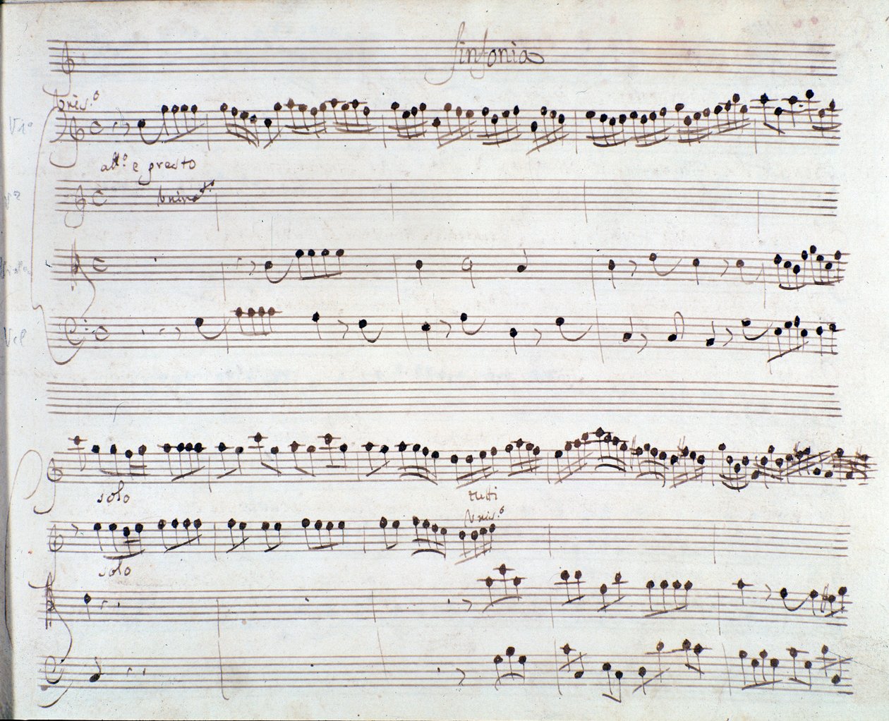 Noter för The coronation of Darius av Giuseppe Aldrovandini (1703) av Unknown artist
