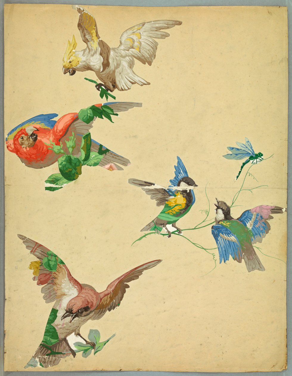 Sidovägg av Unknown artist