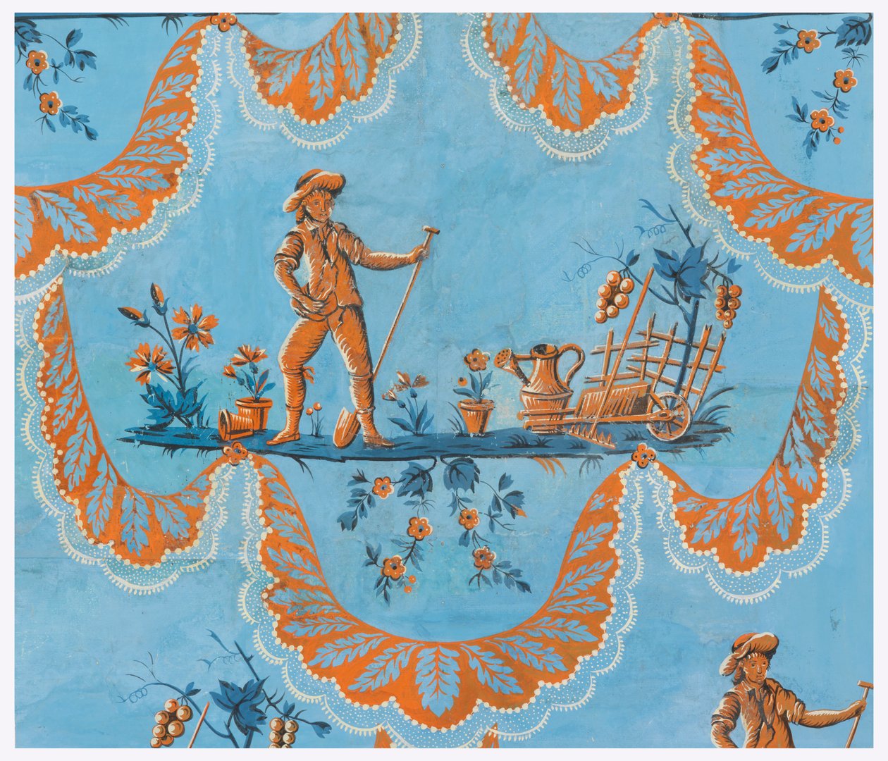 Sidovägg av Unknown artist
